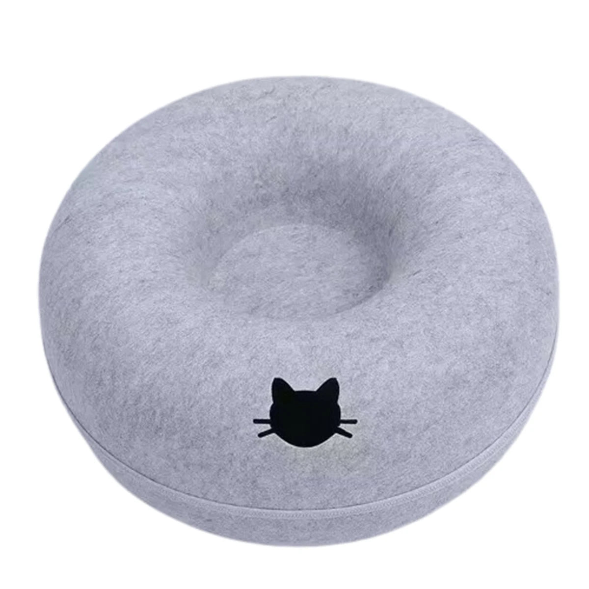 Felt Donut Cat Tunnel Bed - AgTechShop