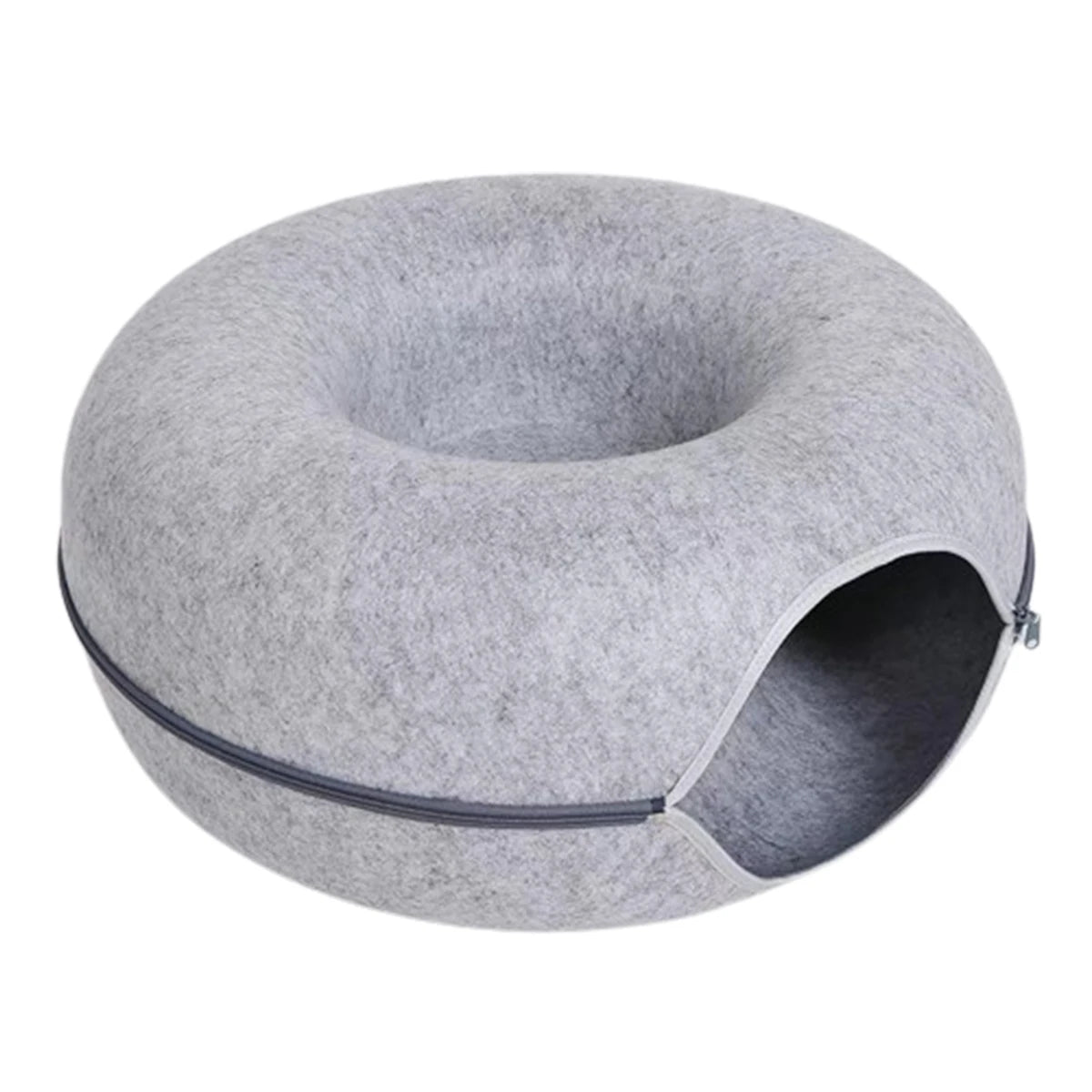 Felt Donut Cat Tunnel Bed - AgTechShop
