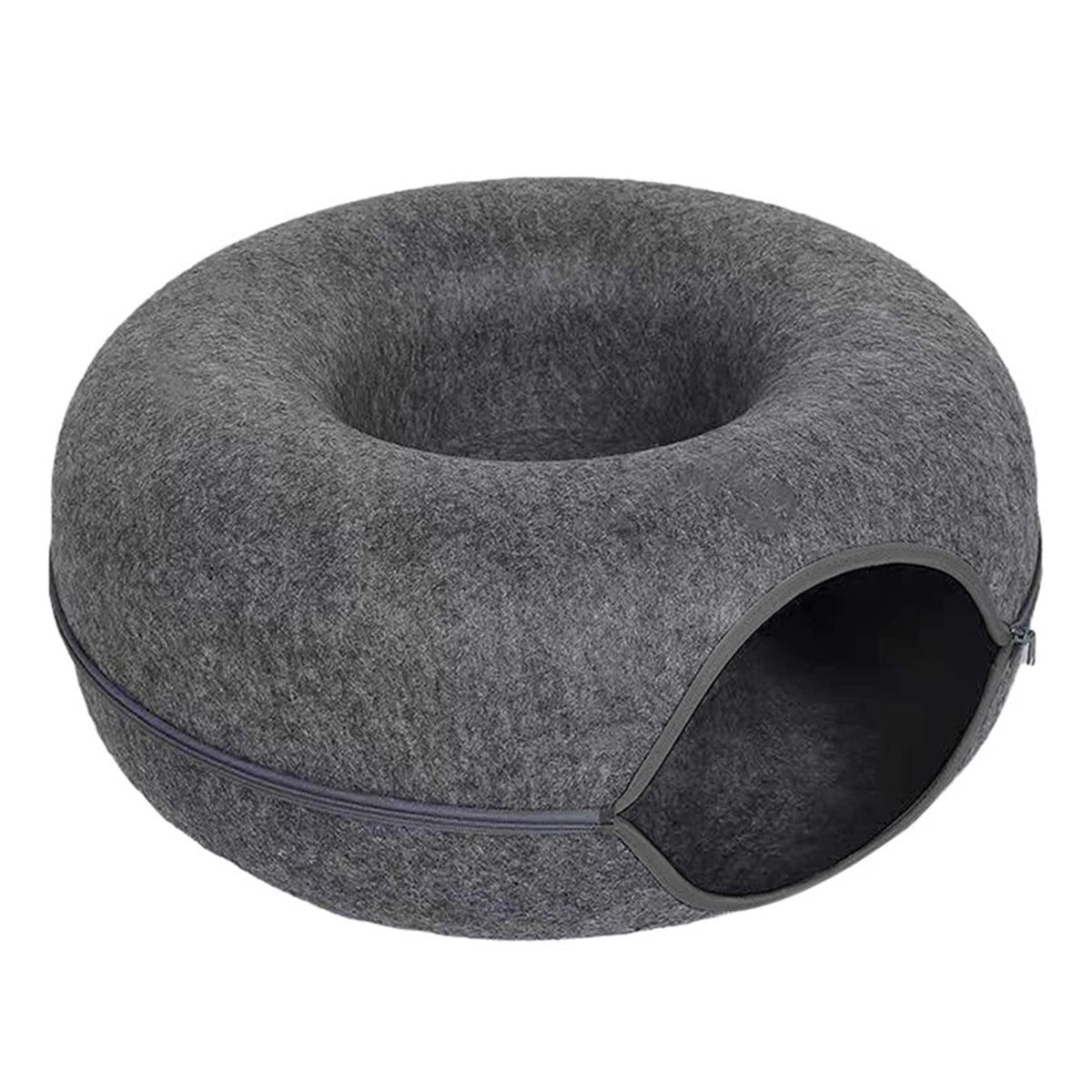 Felt Donut Cat Tunnel Bed - AgTechShop