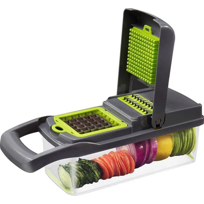 12 in 1 Vegetable Cutter Slicer Chopper with Basket - AgTechShop