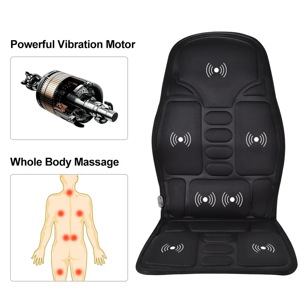 Multi-Mode Vibrating Massage Chair Pad - AgTechShop