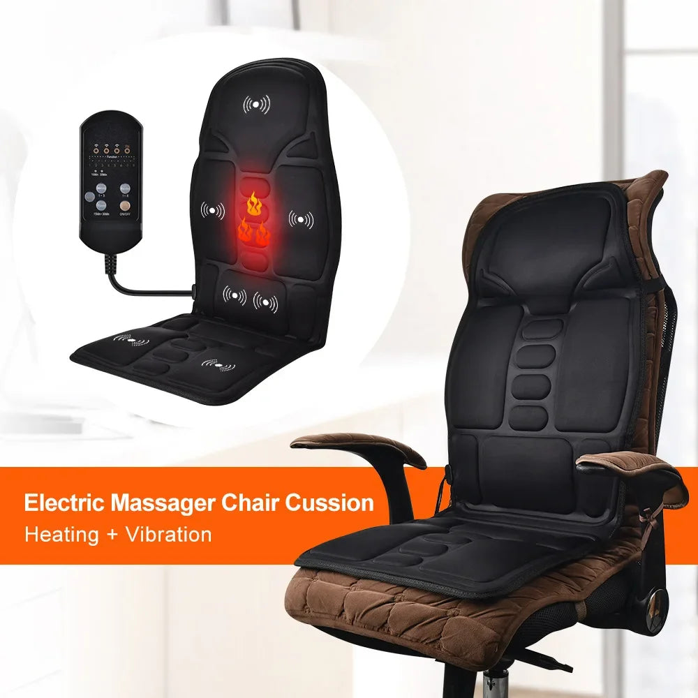Multi-Mode Vibrating Massage Chair Pad - AgTechShop