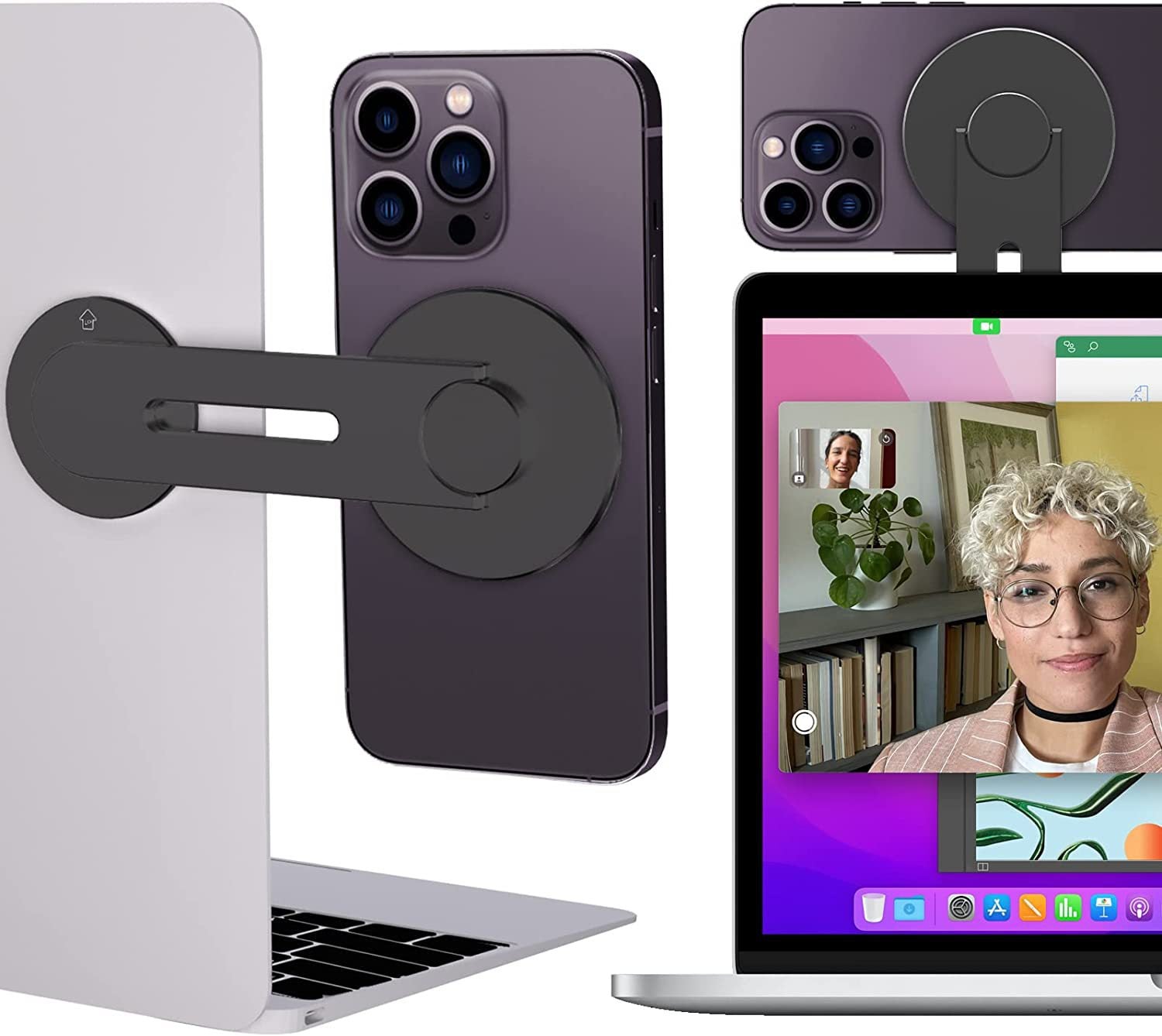 Magnetic Laptop Phone Holder - AgTechShop