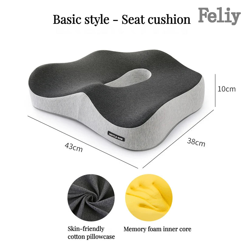 Memory Foam Office Chair Cushion - AgTechShop