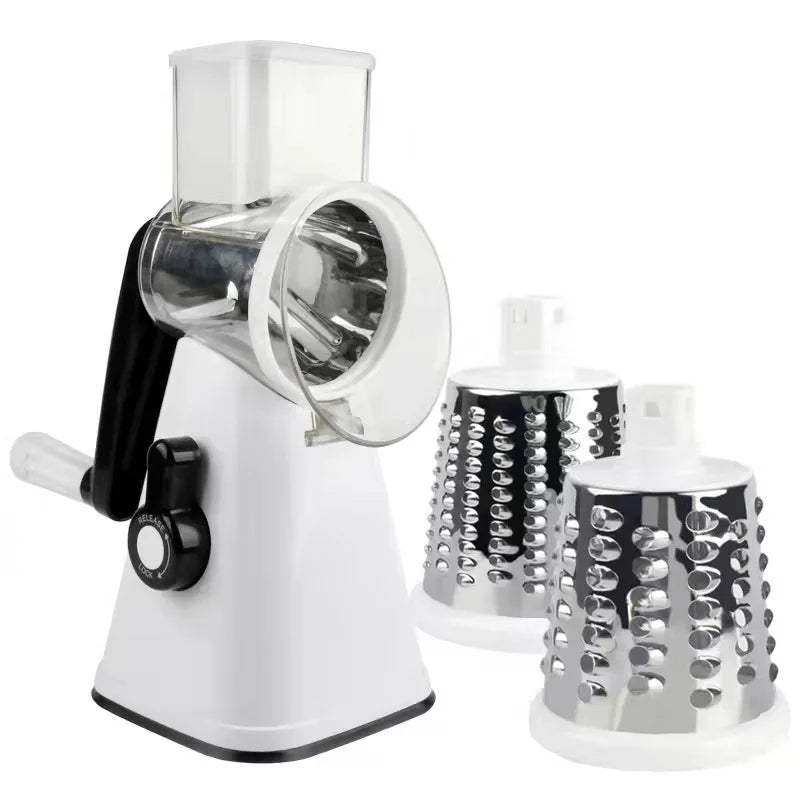 3-in-1 Rotary Cheese Grater & Vegetable Slicer - AgTechShop